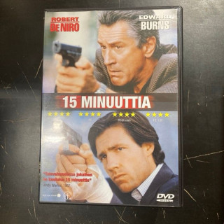 15 minuuttia DVD (M-/VG+) -toiminta-